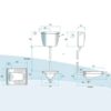 Perfod Kauern Toilettenspülkasten – Modernes Design, einfache Installation
