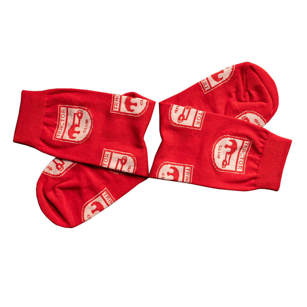 Socken mit Traktor-Logo des Fußballclubs für Kinder