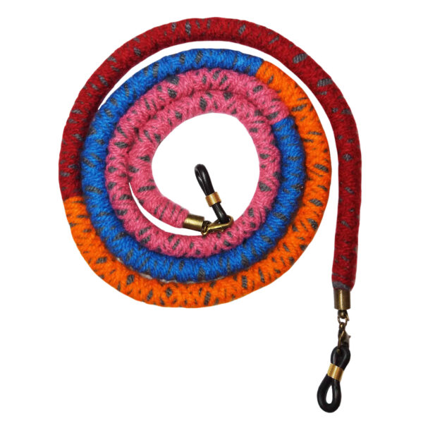 Brillenband – Handgewebt mit Baumwollfasern