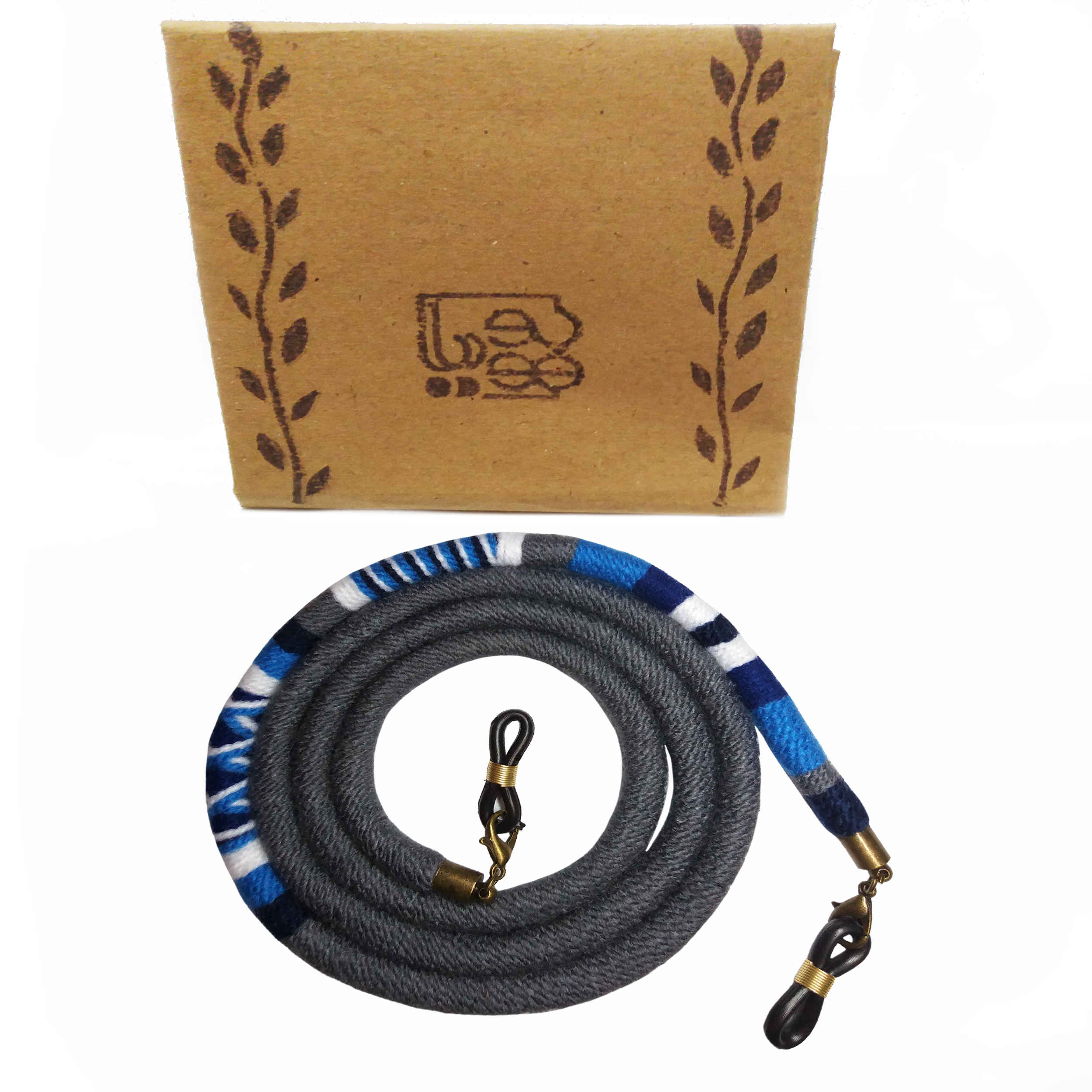 Brillenband – Baumwollfasern-Design zum Lesen