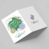 Grußkarte für unvergesslichen Ramadan mit traditionellem Design