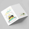 Happy Birthday Grußkarte mit persischer Typografie (x10)