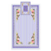 Islamische Gebetsmatte Samt-Sajadah mit Vintage-Blumenmuster