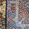 Authentischer iranischer Gebetsteppich aus Seide, handgeknüpft & luxuriöser Sajada Rahimi