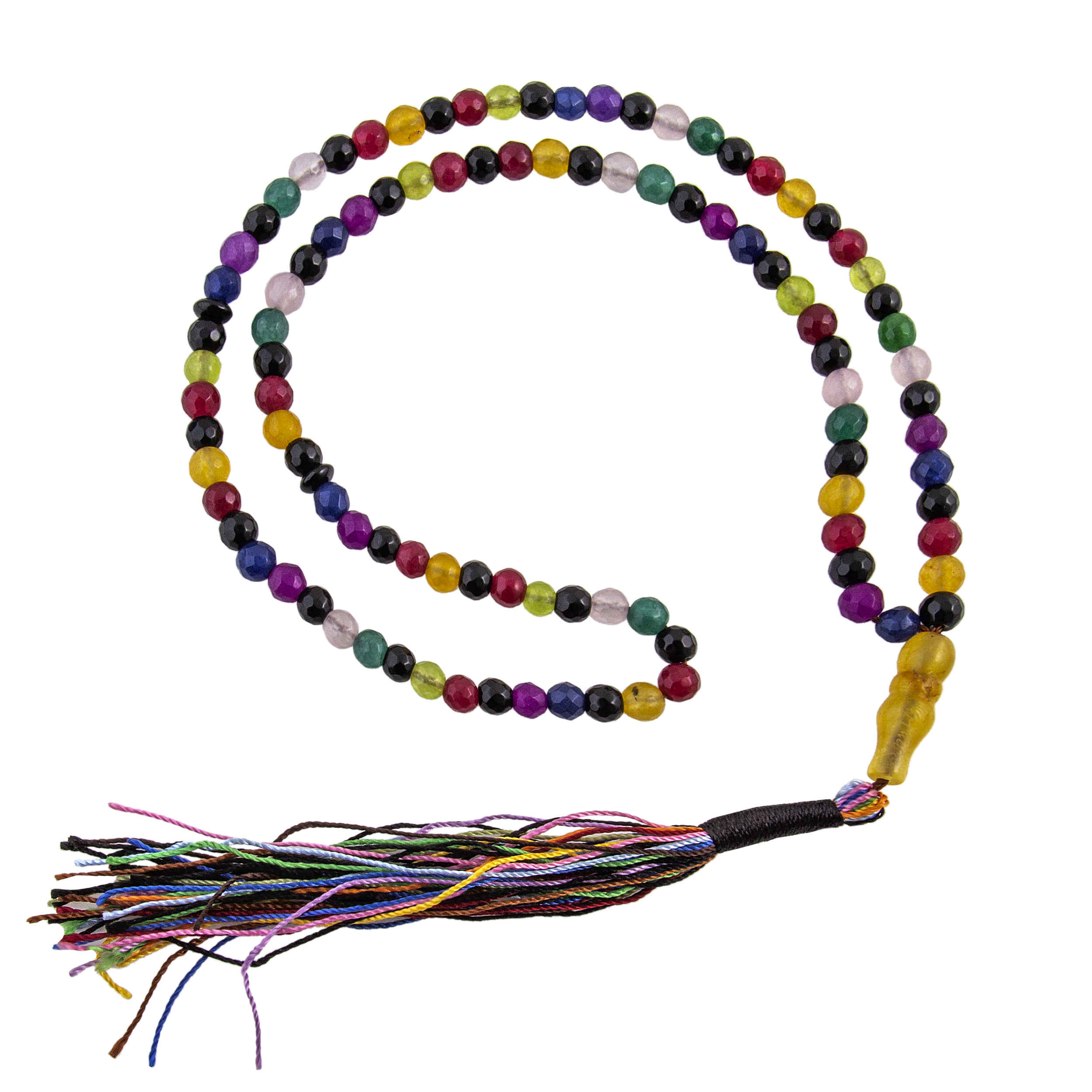Islamischer Achat-Rosenkranz mit 101 Gebetsperlen Tasbih Umm ul-Banin
