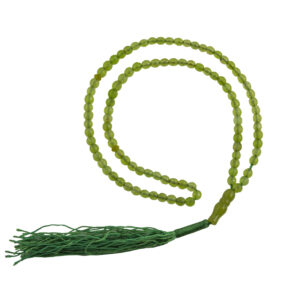Islamischer Achat-Rosenkranz mit 101 Gebetsperlen Tasbih Grün