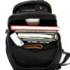 Leder Schultertasche - Mit vielen Fächern