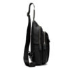 Leder Schultertasche - Mit vielen Fächern