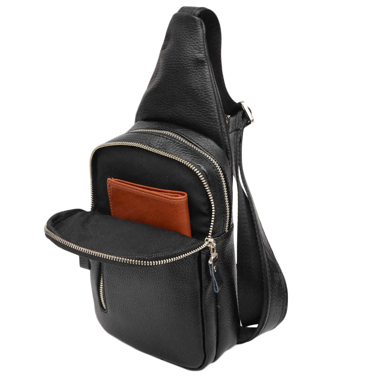 Leder Schultertasche – Modell Crossbody