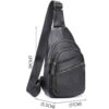 Leder Schultertasche - Modell Fatima