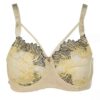 Lingerie-Set Spitzen-BH & Tanga bestickt mit verstellbarem Träger