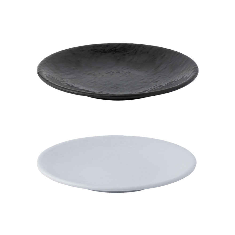 Melamin-Geschirrset, Mikrowellenfest für den täglichen Gebrauch, Packung mit 3