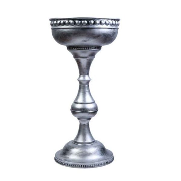 Metall-Ausstellungsschale Bodenständer für Nüsse und Gewürze Modell Patina