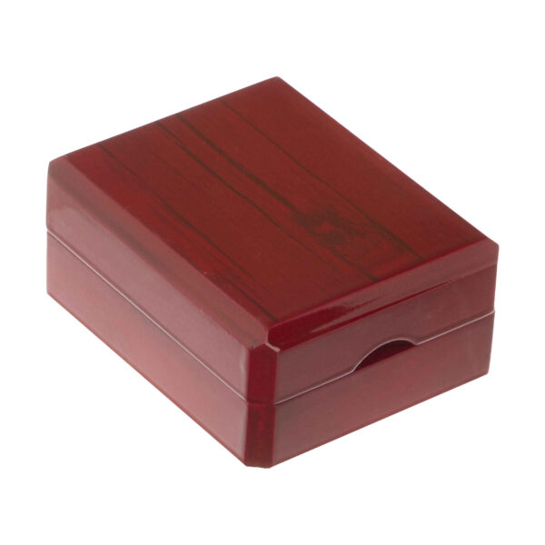 Polyester-Schmuckbox mit Holz-Muster Modell Vida