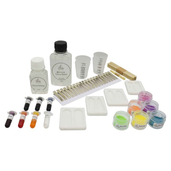 Resin Hair Clip Making Kit with Mold and Resin Making Supplies