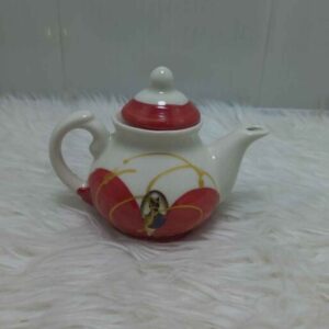 Teekanne mit Safran-Infusor im persischen Qajari-Design Modell Nostalgisch