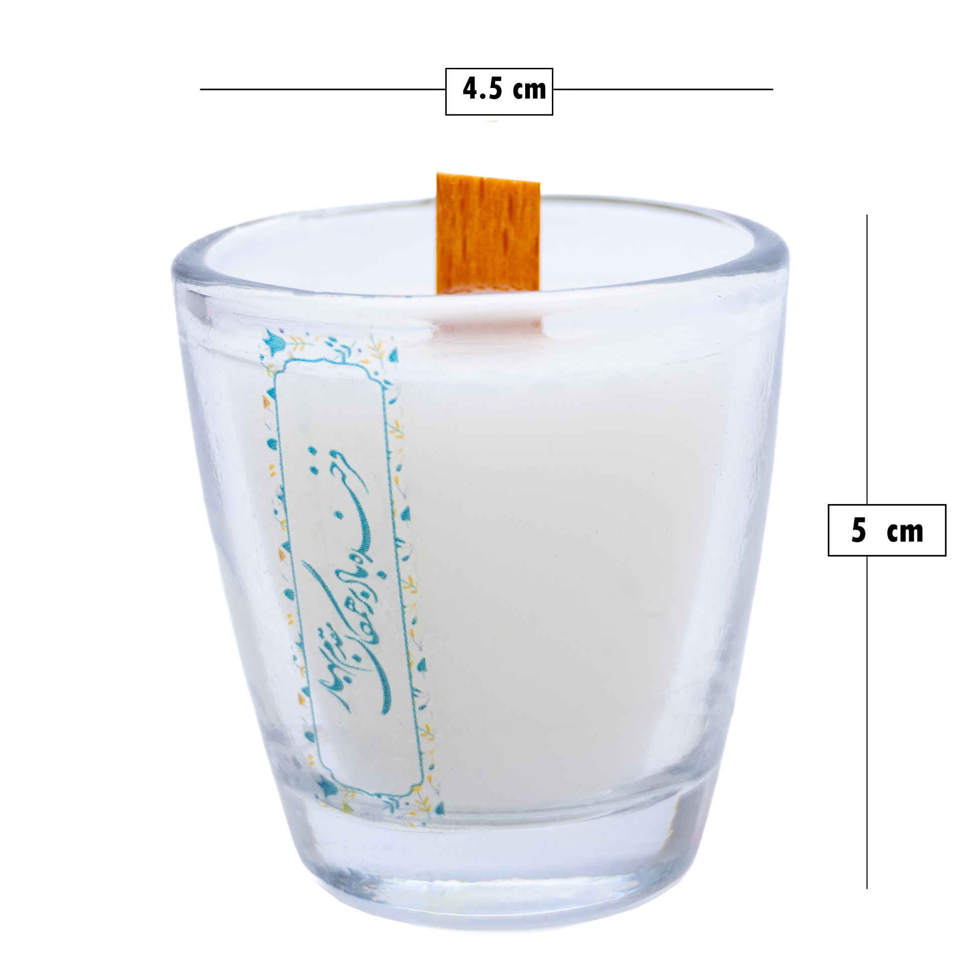 Duftkerze im Glas – Festlicher Zusatz für den Haft-Sin-Tisch (2x)