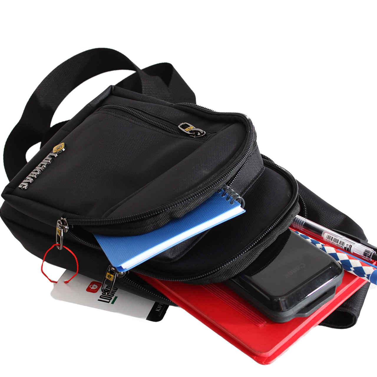 Canvas-Umhängetasche – Stilvoll und funktional für Läufer und Wanderer