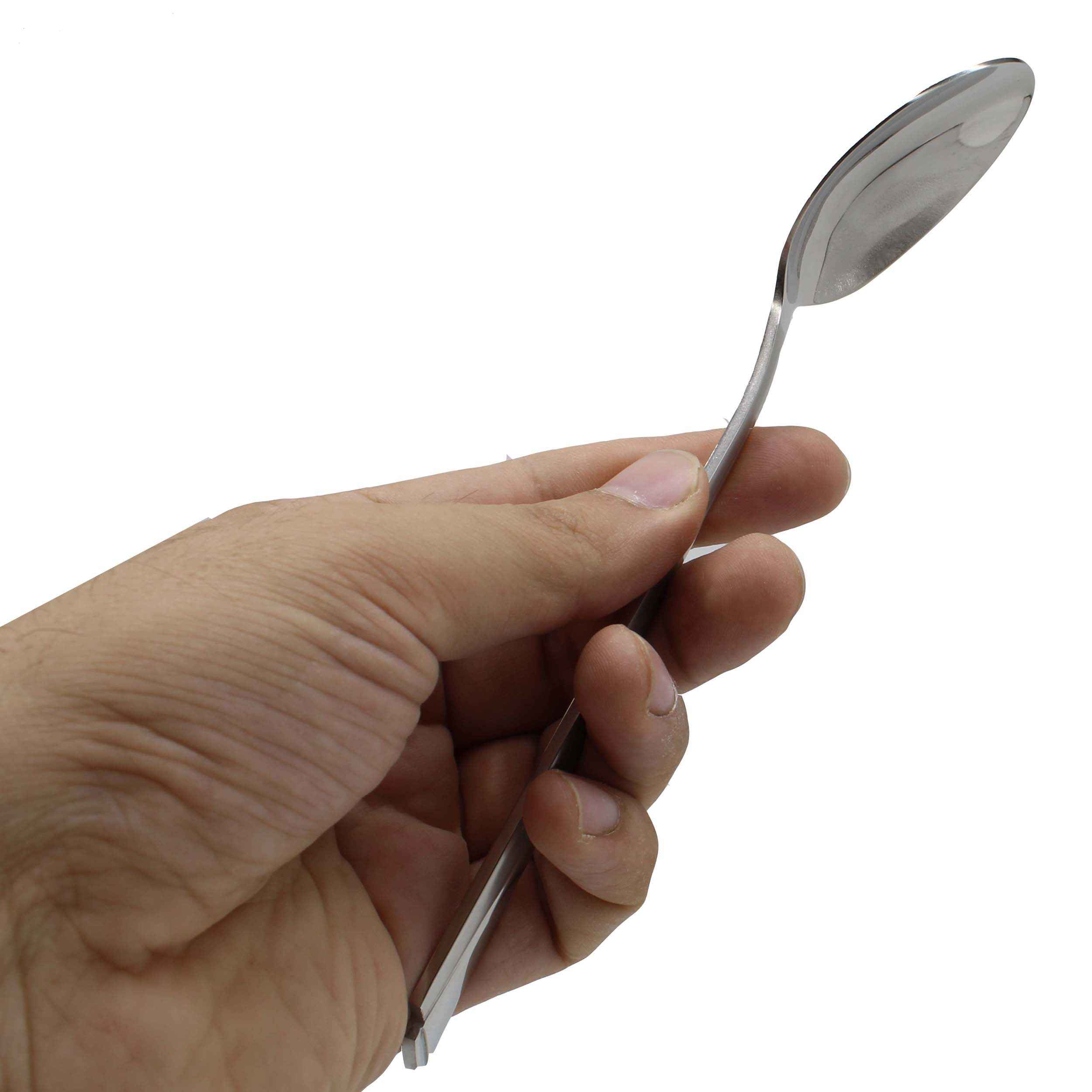 Spülmaschinenfestes Löffel- und Gabel-Besteck Set aus 12 Teilen, Modell Sana