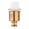 Akzent Tischlampe mit Stoff-Tapered Lampenschirm Alisa