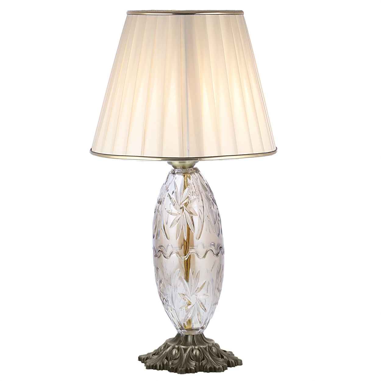 Akzent Tischlampe mit Stoff-Tapered Lampenschirm Nasim