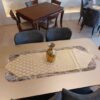 Tischläufer aus Leder & Samt ideal für Home Design