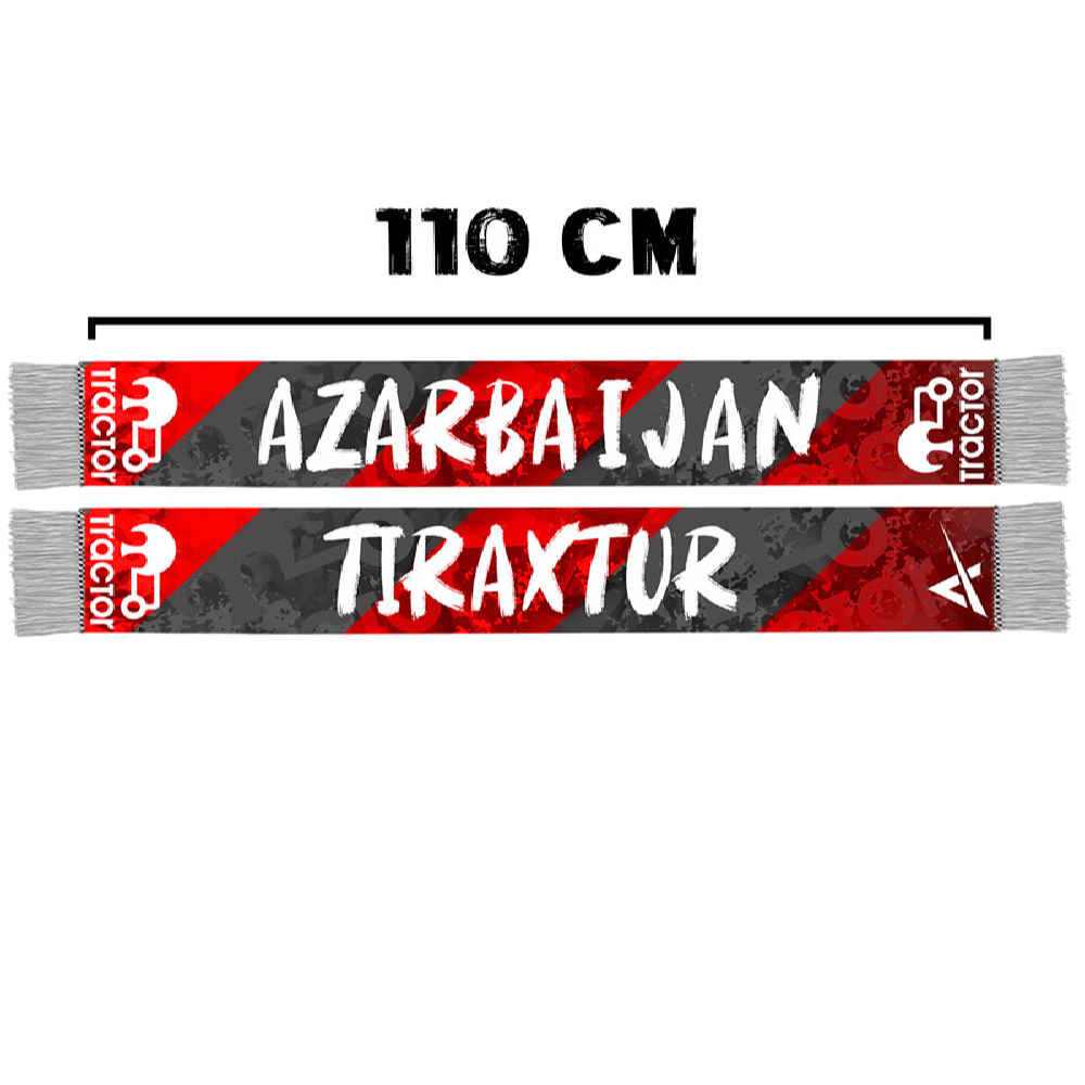 Schal mit dem Logo des Tractor Fußball Clubs für Fans