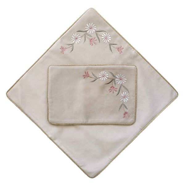 Reisegebetsteppich für Muslime, taschengröße & tragbar, Sajada bestickt