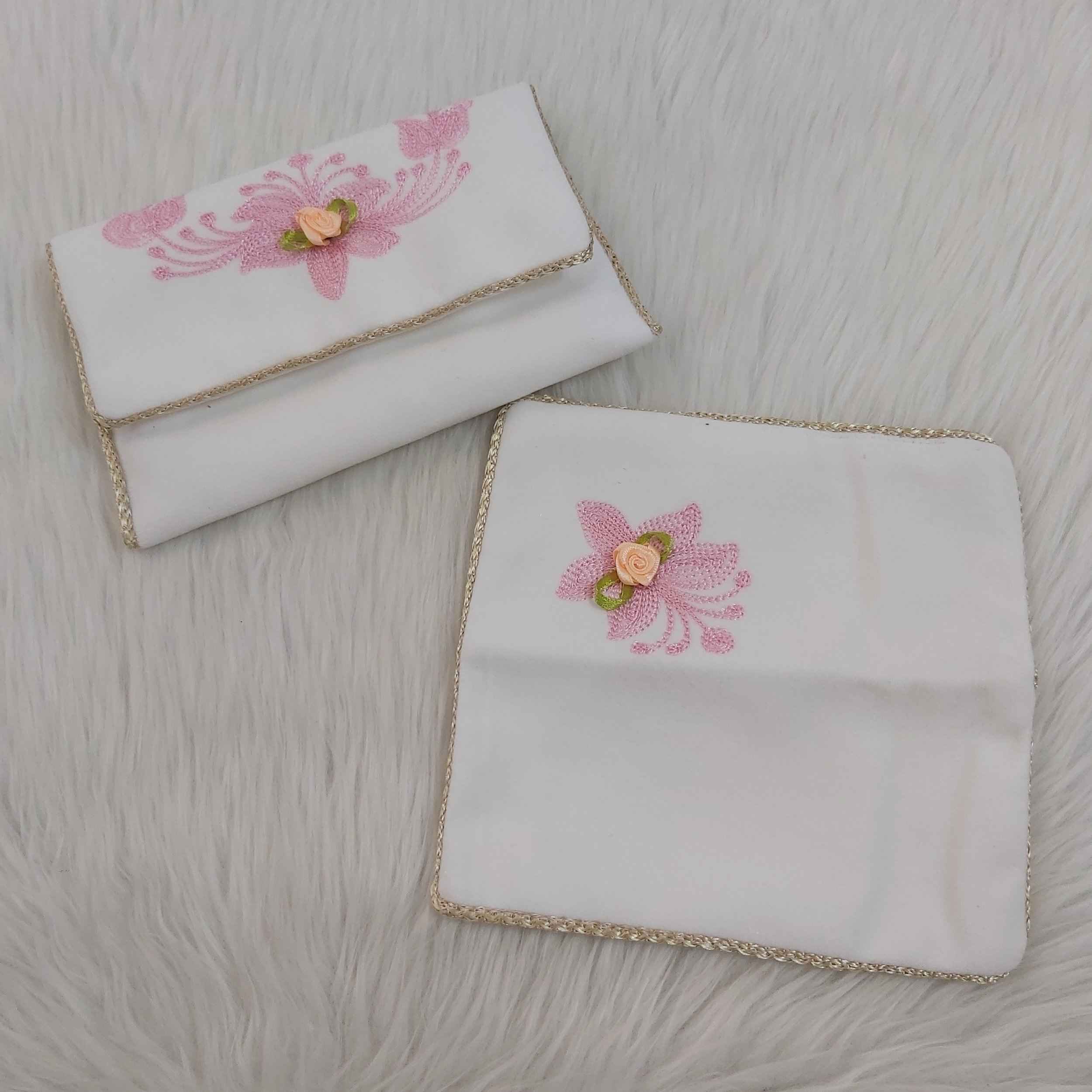 Reisegebetsteppich für Muslime, taschengröße & tragbar, Sajada bestickt