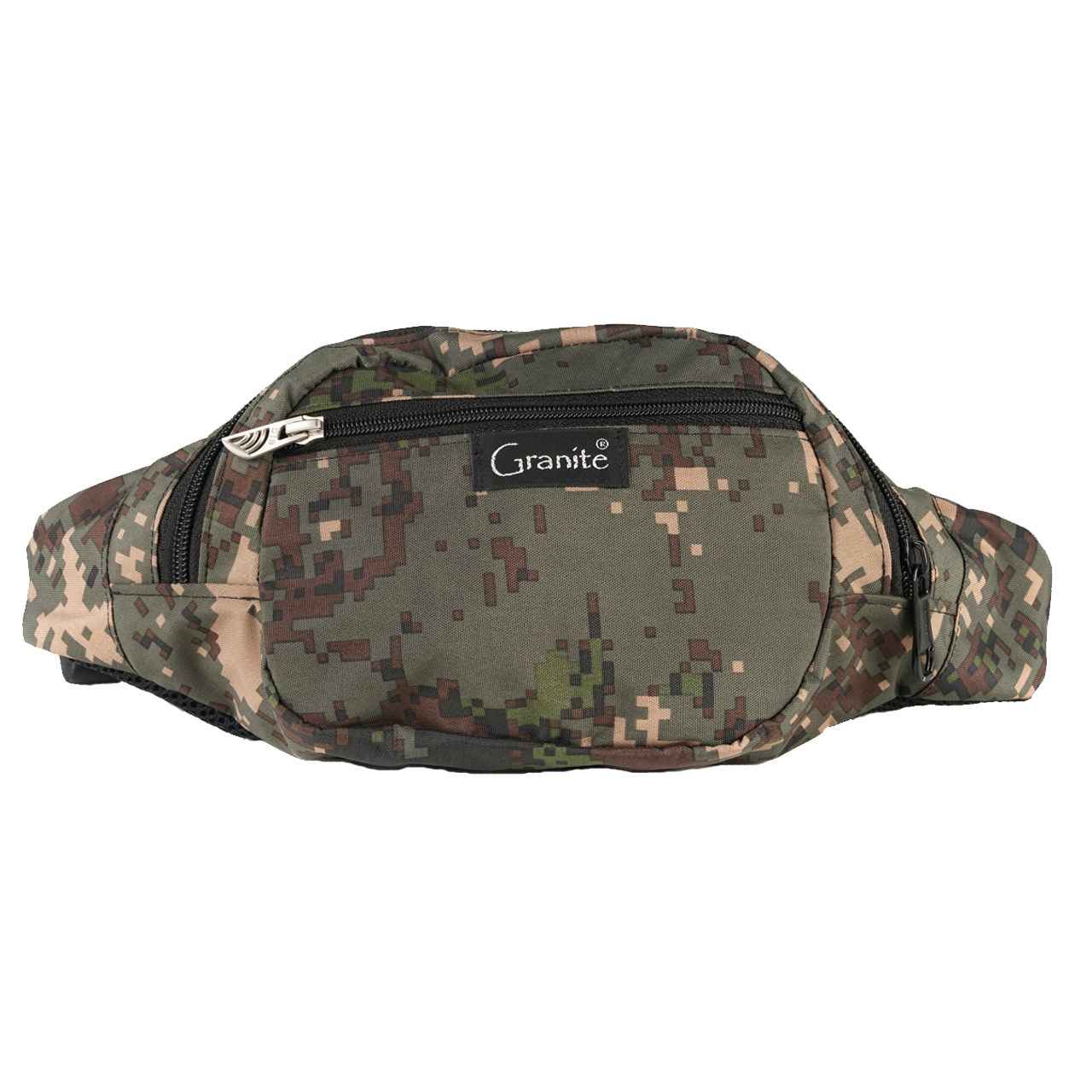 Canvas-Gürteltasche mit 2 Taschen – Reise- & Wanderbereit