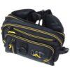 Caterpillar Canvas-Gürteltasche mit 4 Taschen – Perfekt für Reisen & Outdoor