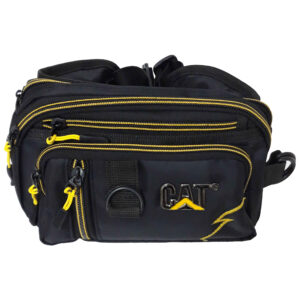 Caterpillar Canvas-Gürteltasche mit 4 Taschen – Perfekt für Reisen & Outdoor
