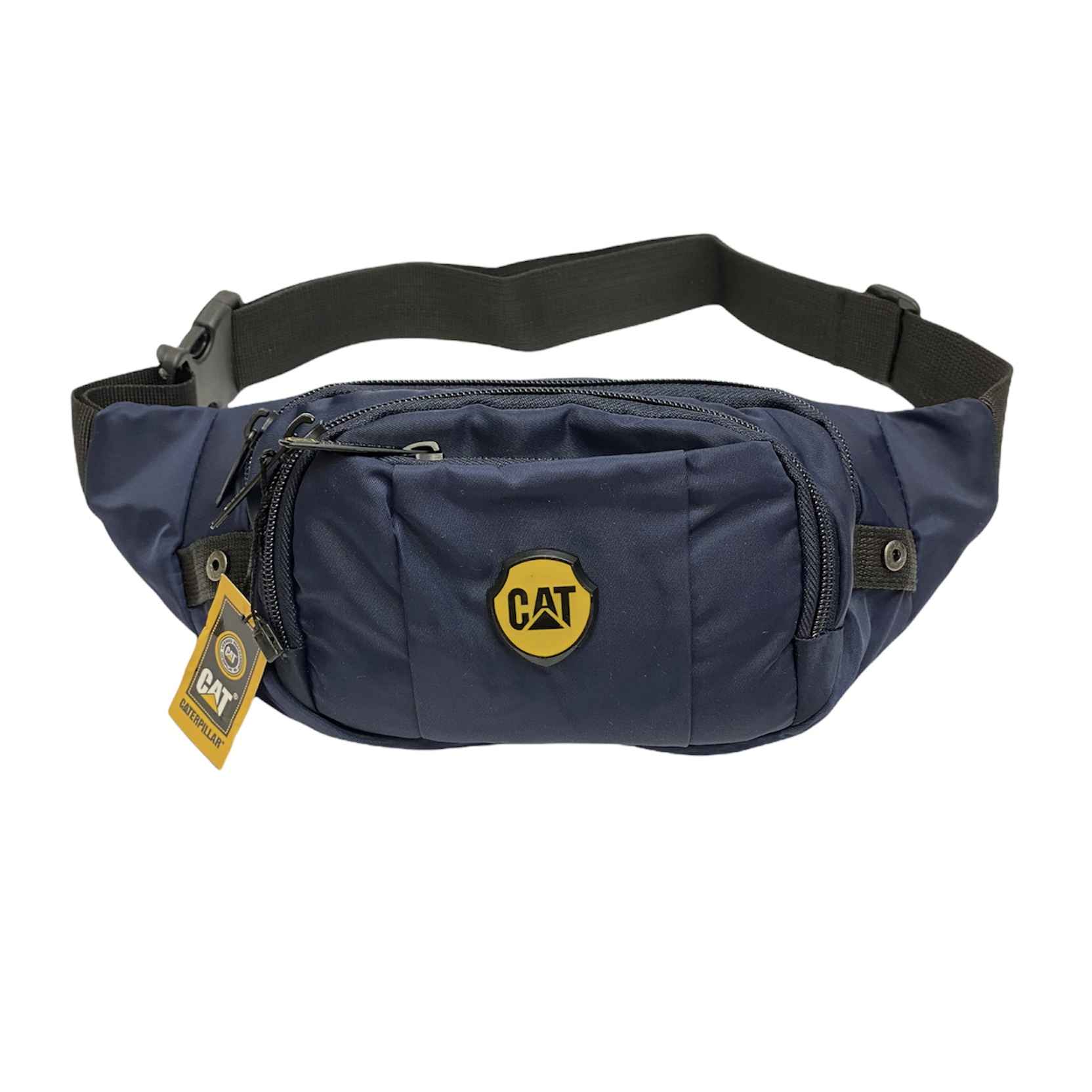 Caterpillar Canvas-Gürteltasche mit 4 Taschen – Vielseitig für Reisen & Outdoor-Einsatz