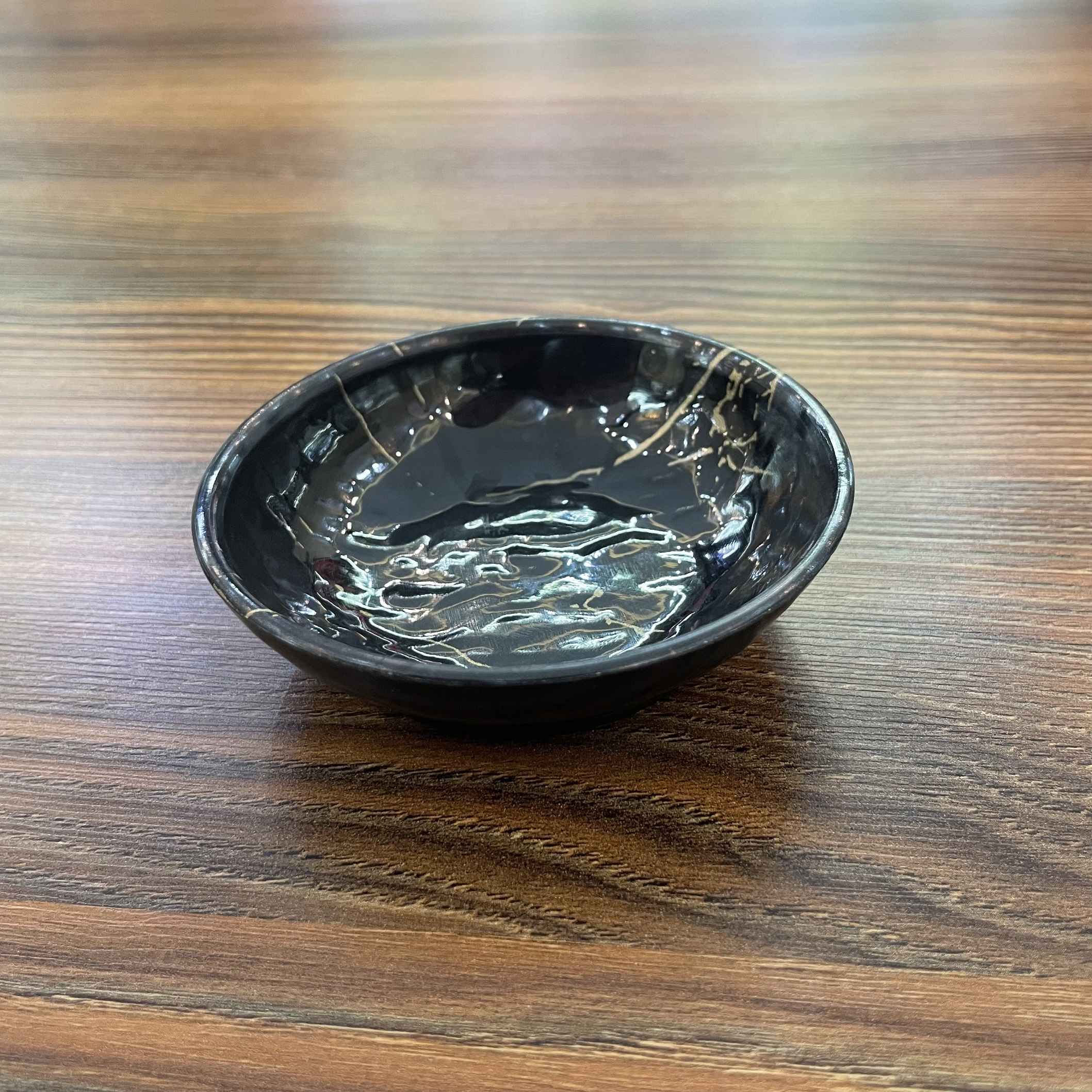 Runde Melamin Dinnerware Schüsseln mit Marmor Design (Set aus 6)