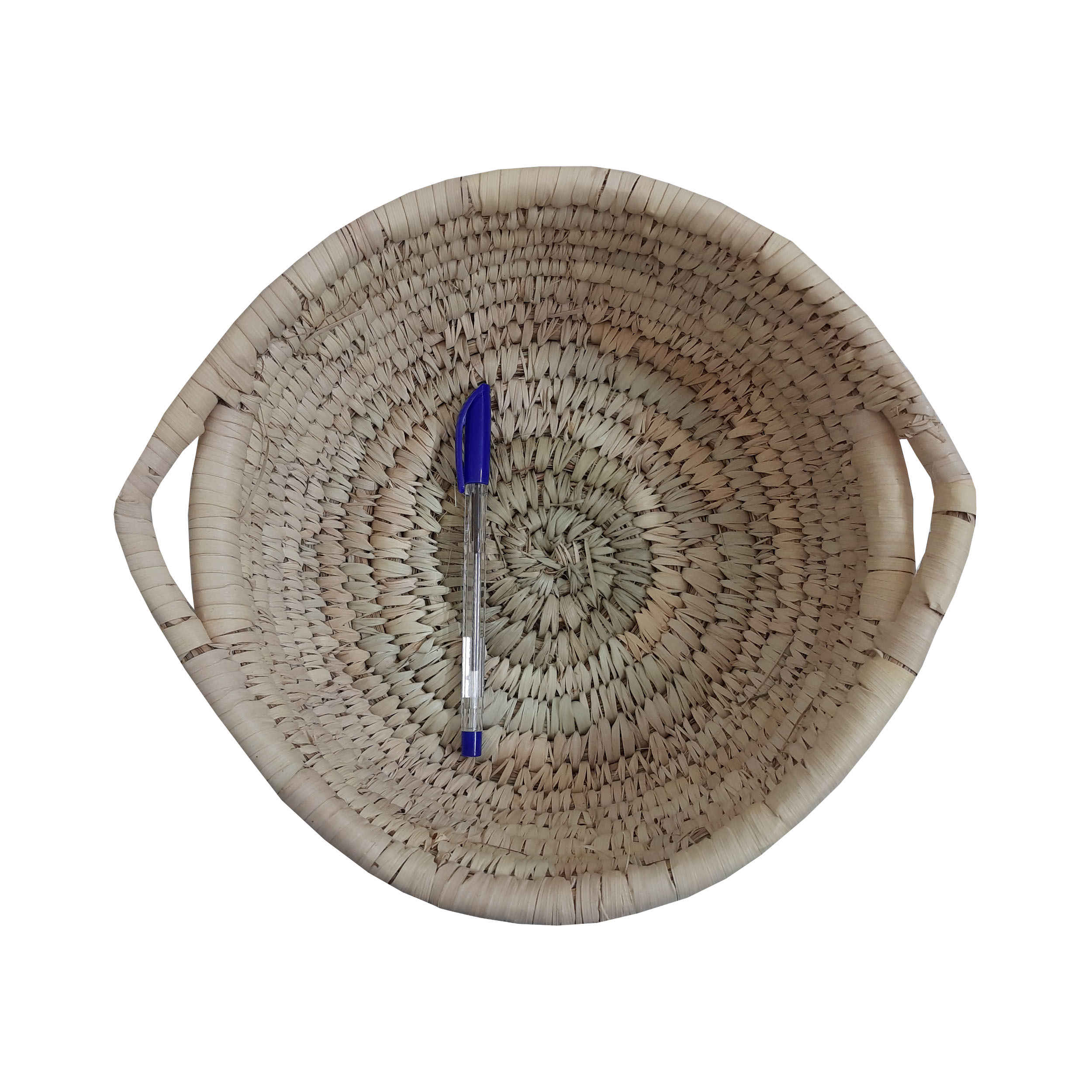 Persischer handgewebter Palmblatt-Korb Modell Matt