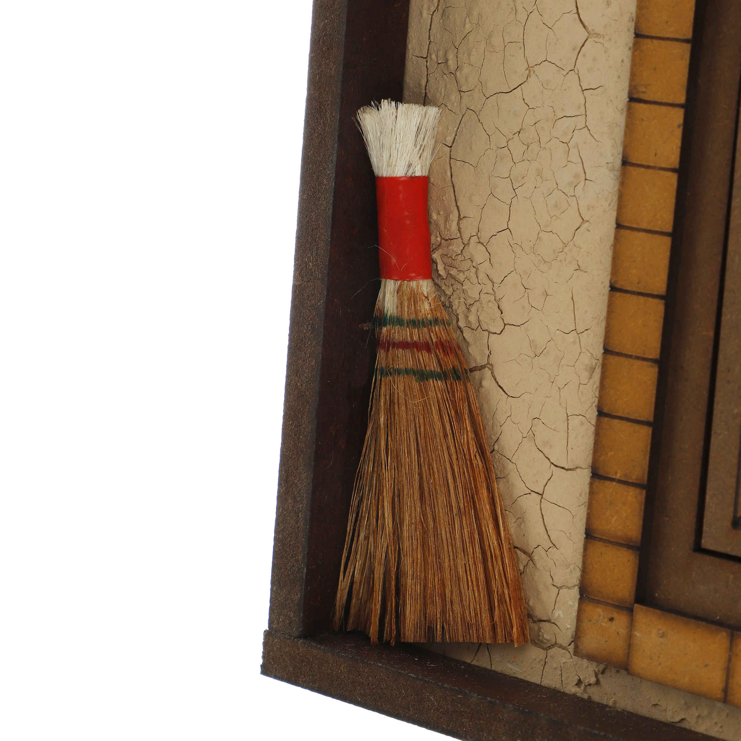 Handgefertigter persischer Holz-Wand-Schlüsselhalter mit traditionellem Cottage-Design