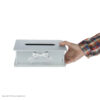 Holz-Abfalleimer- und Taschentuchbox-Set – Fliegenkrawatten-Design