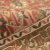 Authentischer persischer Woll Kelim Teppich handgewebt in Fars mit Borde lachsfarben