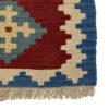 Authentischer Persischer Woll Kelim Teppich traditionell handgewebt gestreift