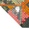 Authentischer persischer Woll Kelim Teppich handgewebt in Bijar geometrisch