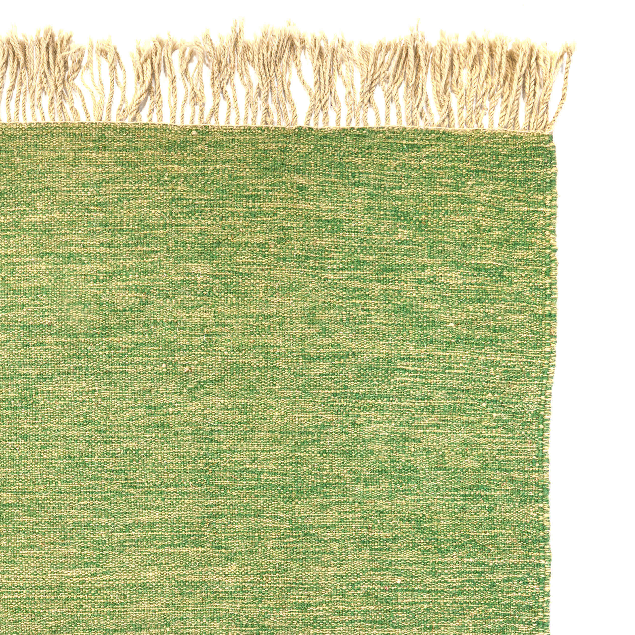 Authentischer persischer Woll Kelim handgewebt in Khorasan hellgrün