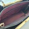 Schwarze Leder Bauletto Handtasche - Großes Volumen für Frauen