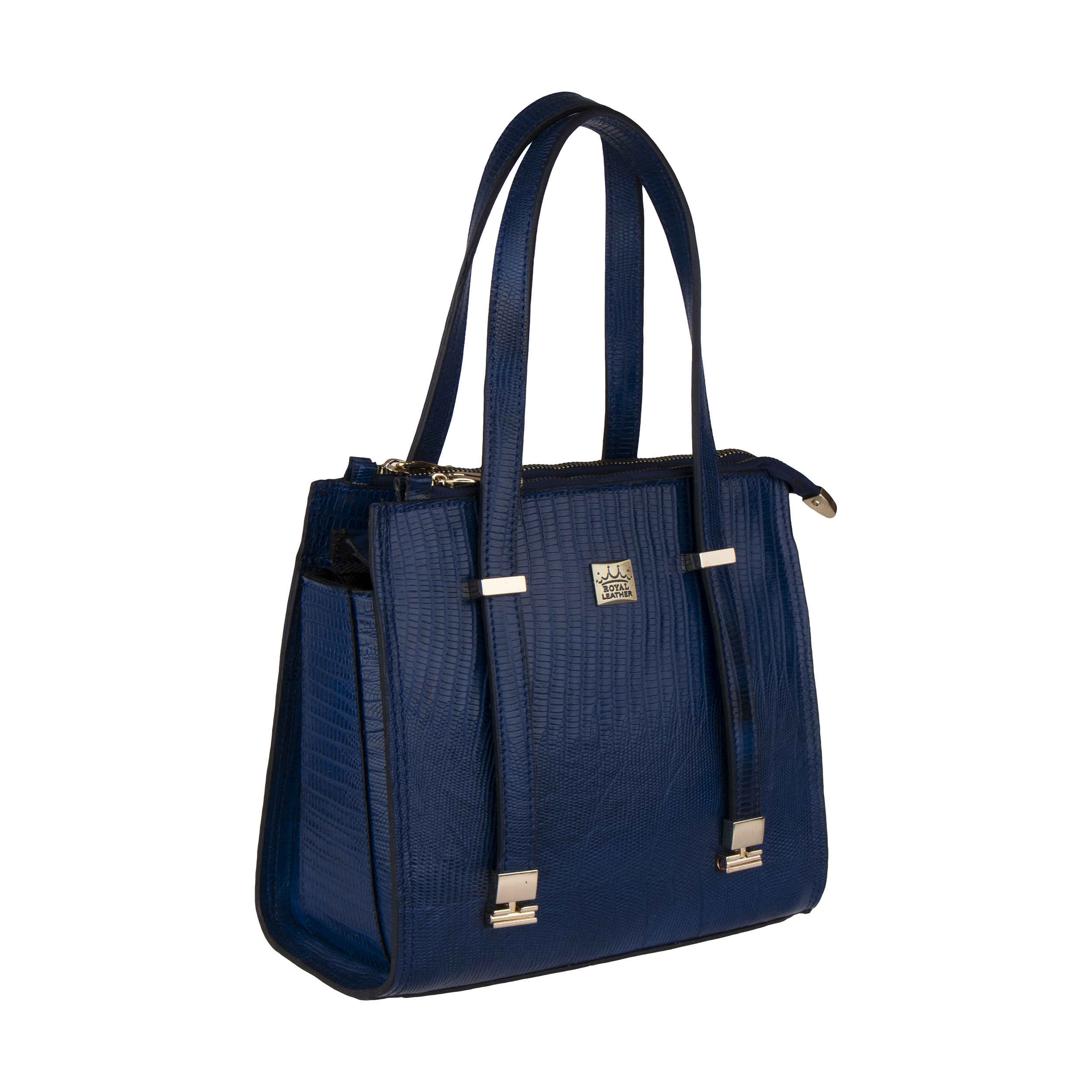 Handgefertigte Leder Bauletto Handtasche – Mit Doppelgriffen