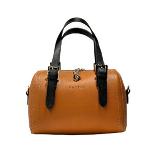 Bauletto Leder Handtasche – Mit Doppelgriffen Klassischer Stil