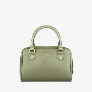 Echtleder Bauletto Handtasche – Topgriff für Frauen