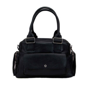 Kunstleder Bauletto Handtasche – Mit Topgriff & Langem Trageriemen