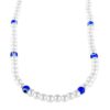 Brillenkette mit Perlen – Design des bösen Blicks