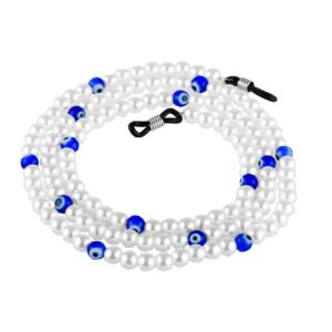 Brillenkette mit Perlen – Design des bösen Blicks