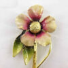 Messing Bar-Löffel mit Elegantem Blumen-Design Set - 3 Teile