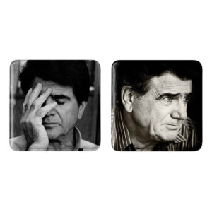 Persisches Set aus 2 Ansteckbuttons – Mohammad-Reza Shajarian